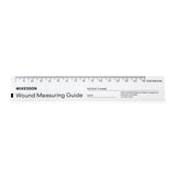 McKesson Wound Measuring Guide Paper Non-Sterile, 6" - 533-LR/50-Pack - LL Medico