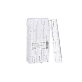 McKesson Wound Measuring Guide Paper Non-Sterile, 6 Inch - 533-LR/50-Box - LL Medico