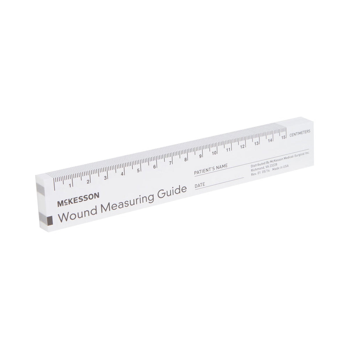 McKesson Wound Measuring Guide Paper Non-Sterile, 6 Inch - 533-LR/50-Box - LL Medico