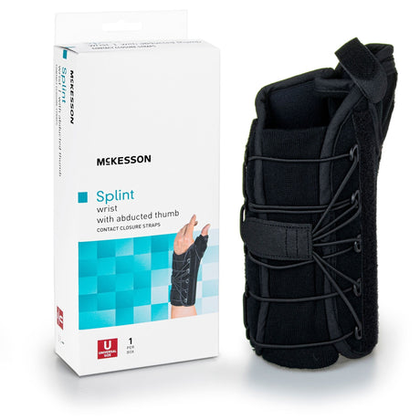 McKesson Wrist Brace with Thumb Spica - 155-81-87490-Single - LL Medico