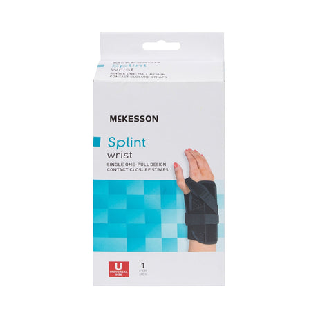 McKesson Wrist Splint, Universal Size - 155-81-87460-Single - LL Medico