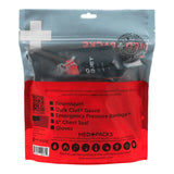 Med Packs First Aid Kit to Stop Bleeding – Emergency Supplies in Portable Pouch
