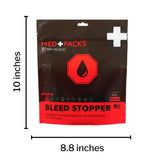 Med Packs First Aid Kit to Stop Bleeding – Emergency Supplies in Portable Pouch