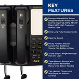 Med-Pat D2200 Dual-Handset Landline Phone | 2 Can Talk 2