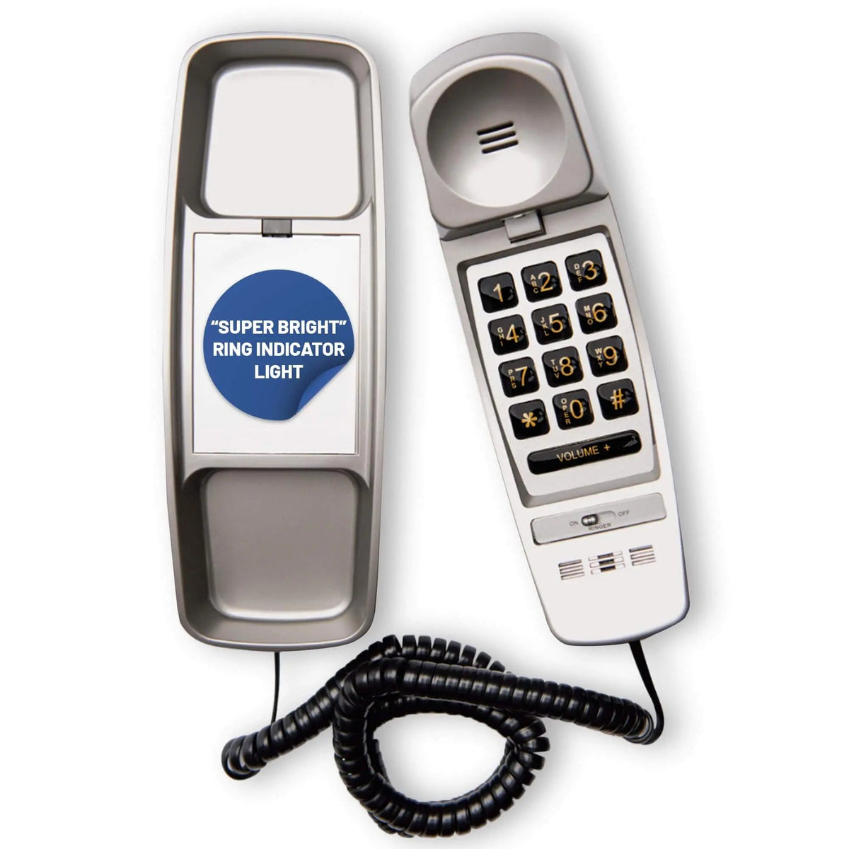 Med-Pat TL-460 Amplified Trimline Phone | Lighted Keypad