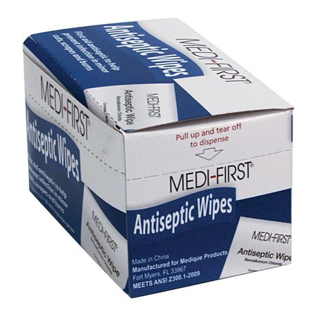 Medi-First Antiseptic Wipes, Scented - 21471-Box - LL Medico