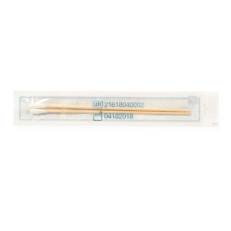 Medline Cotton Tipped Applicators, Sterile, 6 In Wood Shaft - MDS202000-Box - LL Medico
