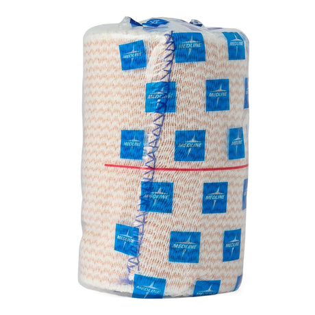 Medline Matrix, Elastic Bandage with Self-Closure, 4" x 10 yd, Tan, Cotton/Polyester, Non-Sterile - MDS087104LF-Single - LL Medico