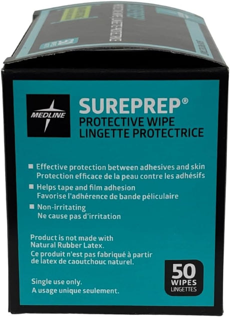 Medline SurePrep No-Sting Skin Protective Barrier Wipes, Alcohol-Free, 1 mL - MDS093917-Single - LL Medico