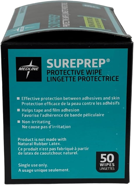 Medline SurePrep No-Sting Skin Protective Barrier Wipes, Alcohol-Free, 1 mL - MDS093917-Single - LL Medico