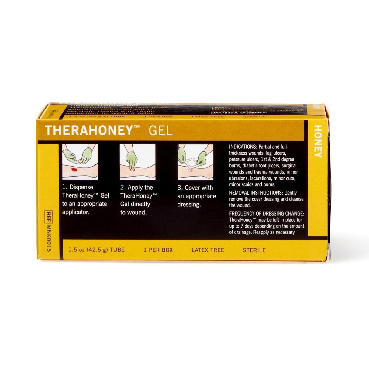 Medline TheraHoney Honey Wound Gel, 1.5 oz Tube - MNK0015-Single - LL Medico