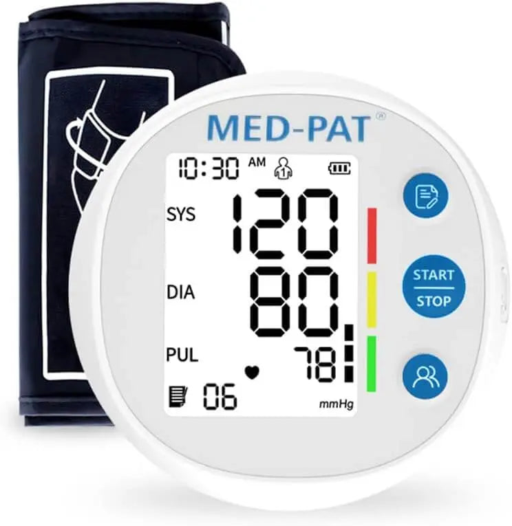 Med-Pat BP-R Automatic Upper Arm Blood Pressure Monitor