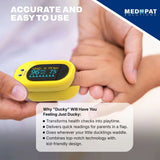 Med-Pat Ducky PXC-1 Pulse Oximeter | SpO2 & Pulse Display