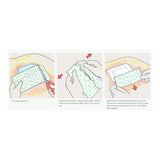 Mefix Nonwoven Dressing Retention Tape, 4 Inch x 11 Yard, White