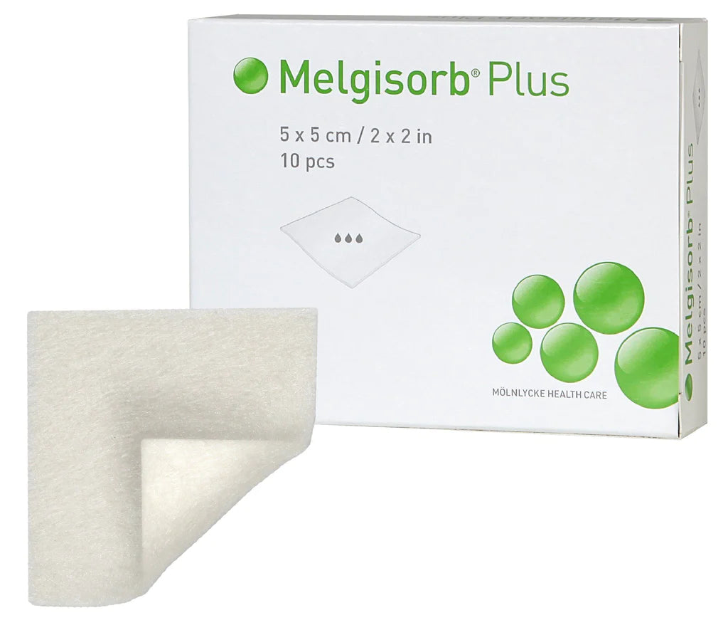 Melgisorb Plus Alginate Dressing, 5 x 5 Centimeter