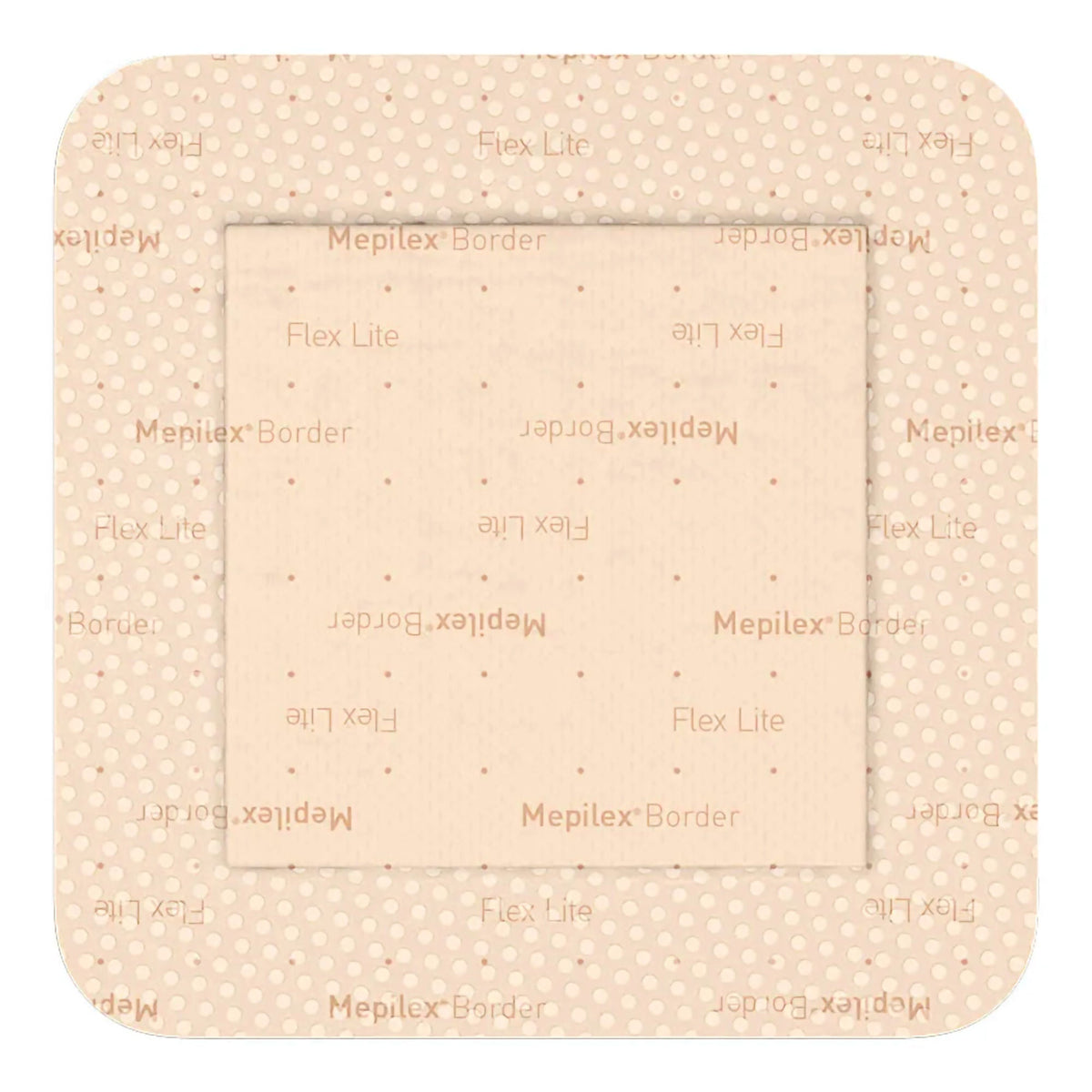 Mepilex Border Flex Lite Thin Foam Dressing, Adhesive, Square Sterile Bordered - 581200-Single - LL Medico