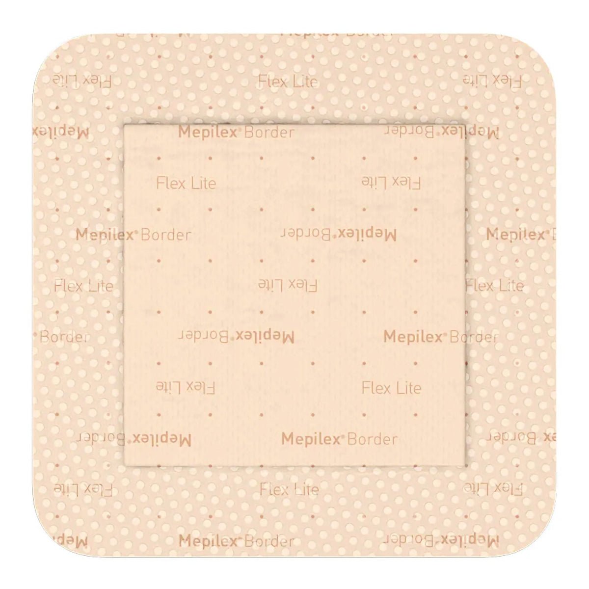 Mepilex Border Flex Lite Thin Foam Dressing, Adhesive, Square Sterile Bordered - 581500-Single - LL Medico