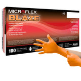 Microflex Blaze Nitrile Exam Glove - N483-Box - LL Medico