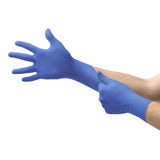 Microflex Cobalt Nitrile Exam Gloves, Powder-Free, Fully Textured, Blue - N194-Box - LL Medico