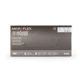 Microflex MidKnight Nitrile Exam Glove, Extra Large, Black - MK-296-XL-Box - LL Medico