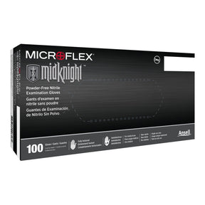 Microflex Midknight Nitrile Exam Glove - MK-296-S-Box - LL Medico