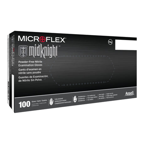 Microflex Midknight Nitrile Exam Glove - MK-296-S-Box - LL Medico
