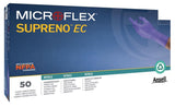 Microflex Supreno EC Nitrile Exam Gloves, Extended Cuff, Blue - SEC-375-XL-Box - LL Medico