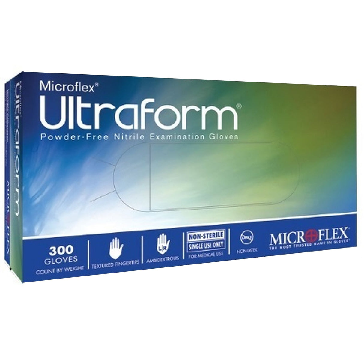 Microflex Ultraform Nitrile Exam Glove - UF-524-S-Box - LL Medico