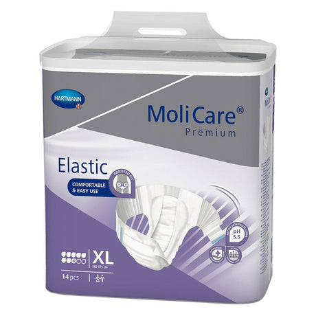 MoliCare Premium Elastic Briefs, 8D - 165471-Case - LL Medico
