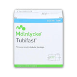 Molnlycke Tubifast 2 Way Stretch Tubular Bandage, Non-Sterile, Blue Line, 3" x 10 Meters - 2438-Box - LL Medico