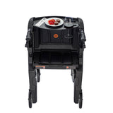 Motivo Tour Rolling Walker with Seat, Backrest, Storage - Upright Rollator, 300 lbs - 10003TRPS - LL Medico