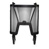 Motivo Tour Rolling Walker with Seat, Backrest, Storage - Upright Rollator, 300 lbs - 10003TRPS - LL Medico