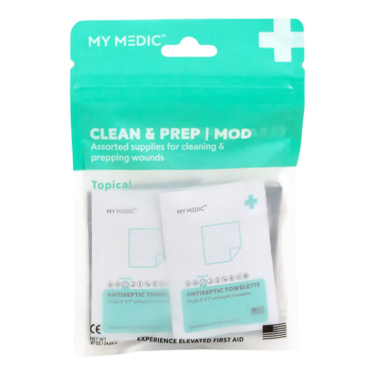 My Medic Clean and Prep Mod First Aid Pouch - MM-SP-MOD-C&P-EA-Single - LL Medico