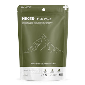 My Medic Hiker Med Pack First Aid Kit, Single Pouch - MM-MED-PACK-HKR-EA-V2-Single - LL Medico