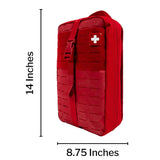My Medic MyFAK Large Pro First Aid Kit, Red - MM-KIT-U-MFK-LG-RED-PRO-Single - LL Medico
