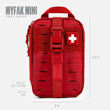 My Medic MyFAK Mini Standard First Aid Kit, Red - MM-KIT-U-MFK-MINI-V2-RED-STN-Single - LL Medico
