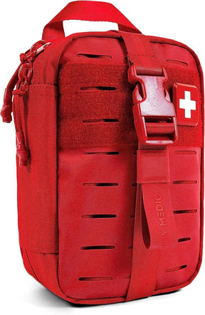 My Medic MyFAK Mini Standard First Aid Kit, Red - MM-KIT-U-MFK-MINI-V2-RED-STN-Single - LL Medico