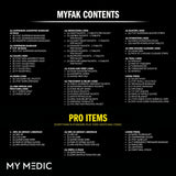 My Medic MyFAK Pro First Aid Kit, Red - MM-KIT-U-MED-RED-PRO-V2-Single - LL Medico