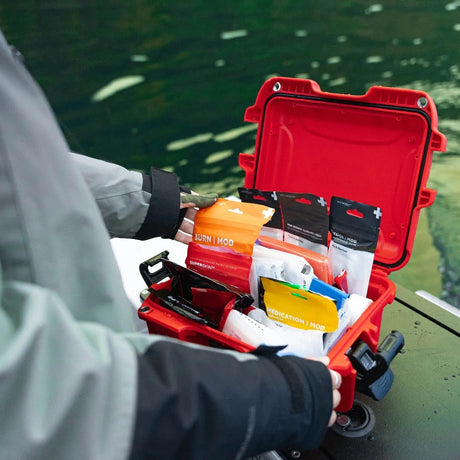 My Medic MyFAK Pro First Aid Kit, Red Waterproof Hard Case - MM-KIT-905-MFK-V2-PRO-Single - LL Medico