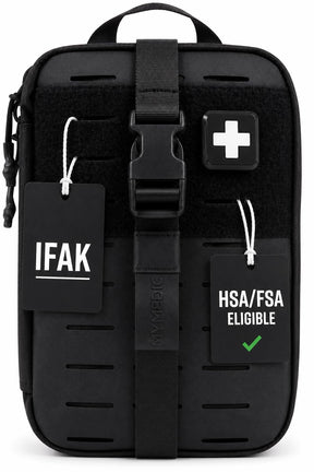 My Medic MyFAK Standard First Aid Kit, Black - MM-KIT-U-MED-BLK-STN-V2-Single - LL Medico
