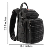 My Medic Recon First Aid Kit Backpack with Emergency Medical Supplies, Black