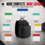 My Medic RECON Pro First Aid Kit, Black - MM-KIT-U-LG-BLK-PRO-Single - LL Medico