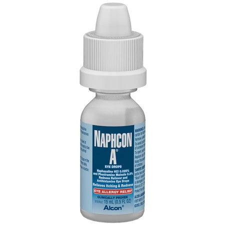 Naphcon-A Allergy Relief Eye Drops, 0.5 fl oz, Sterile - 00065008515-Single - LL Medico