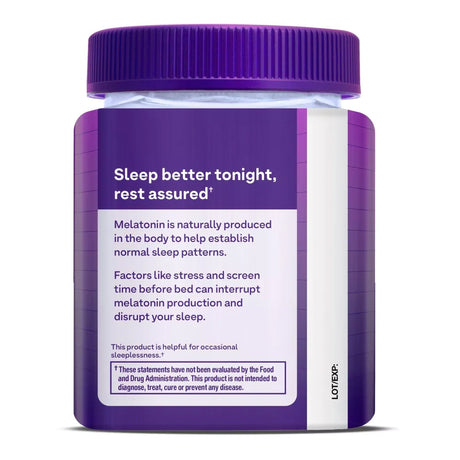 Natrol Melatonin 10 mg Sleep Gummies, Strawberry - 04746907331-Bottle - LL Medico