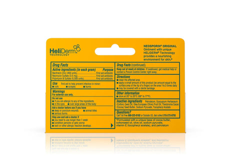 Neosporin Original, First Aid Antibiotic Ointment, 0.5 oz Tube - 512382100-Single - LL Medico