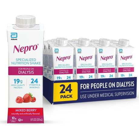 Nepro Nutrition Shake, Mixed Berry, 8 oz - 64796-Single - LL Medico
