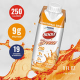 Nestle Boost Breeze, Orange, 8 oz carton, CS/24 - 00043900128016-Case - LL Medico