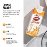 Nestle Boost Breeze, Orange, 8 oz carton, CS/24 - 00043900128016-Case - LL Medico