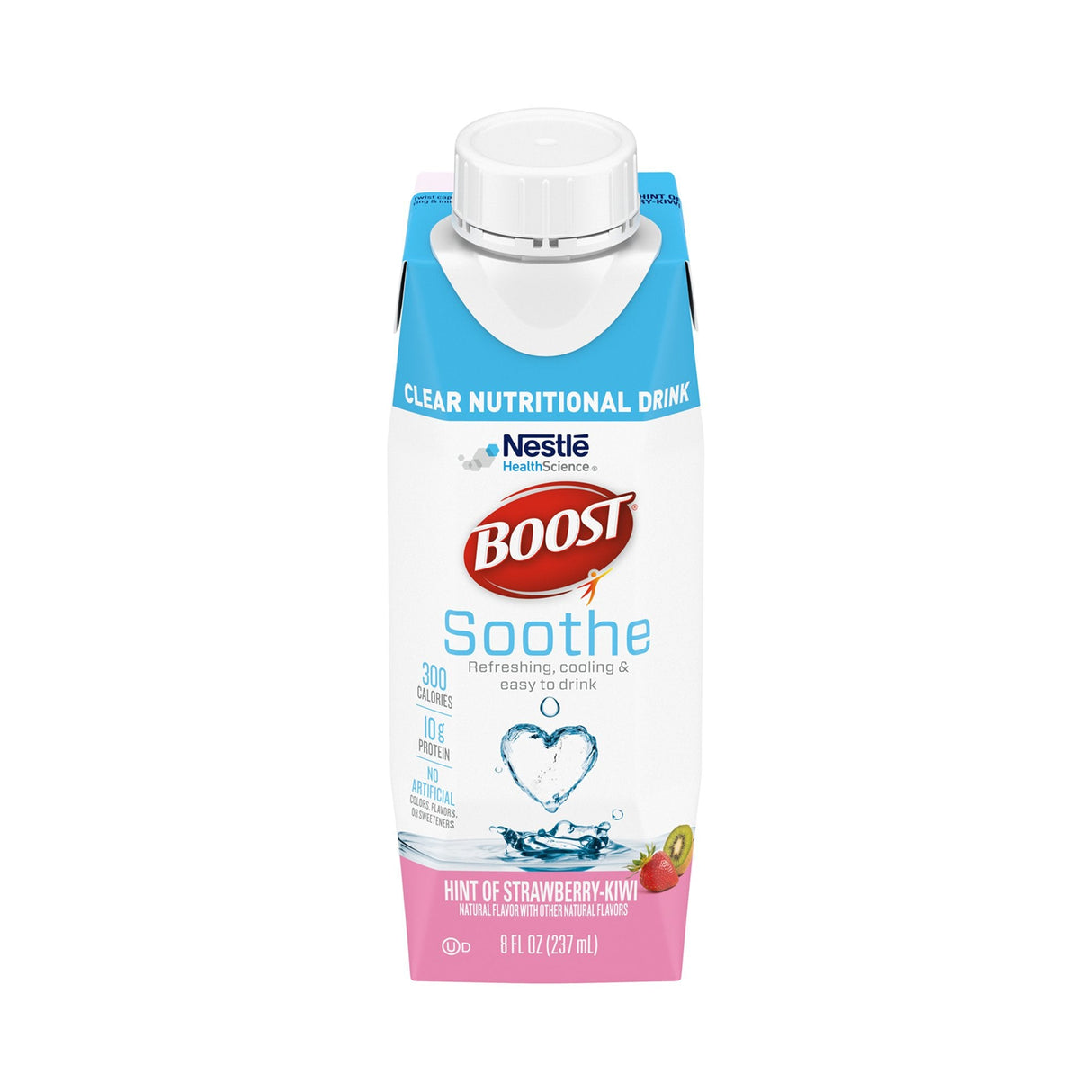 Nestle Boost Soothe Clear Nutritional Drink, Strawberry Kiwi, CS/24 - 00043900769462-Case - LL Medico