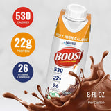 Nestle Boost Very High Calorie (VHC), Chocolate, 8 oz Carton, Case/24 - 00043900906584 - LL Medico
